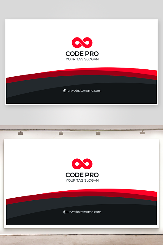 创意大气名片模版-众图网