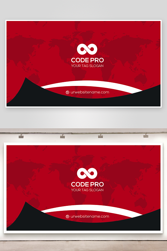 创意大气名片模版-众图网