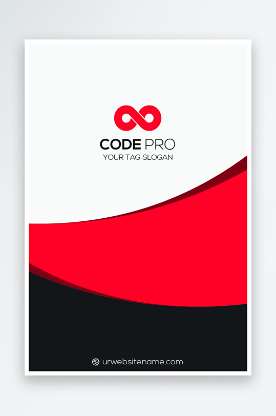 创意大气名片模版-众图网