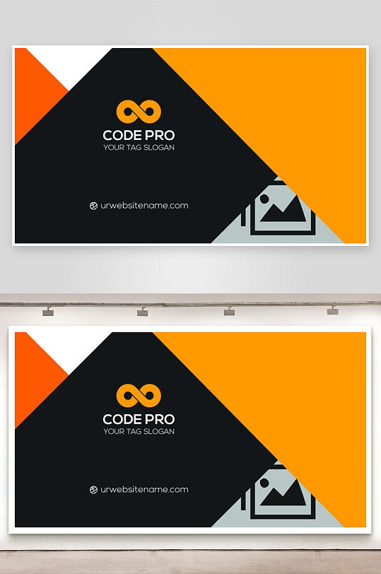 创意大气名片模版-众图网