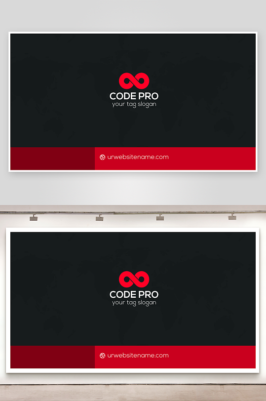 创意大气名片模版-众图网