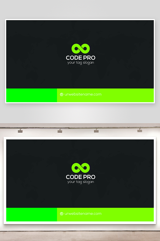 创意大气名片模版-众图网