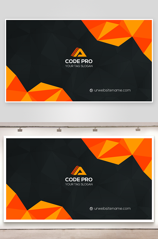 创意大气名片模版-众图网