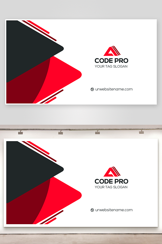 创意大气名片模版-众图网