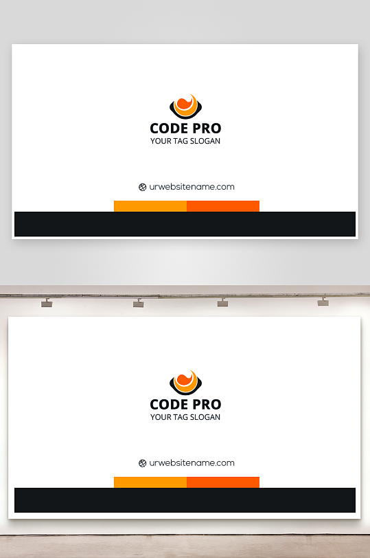 创意大气名片模版-众图网