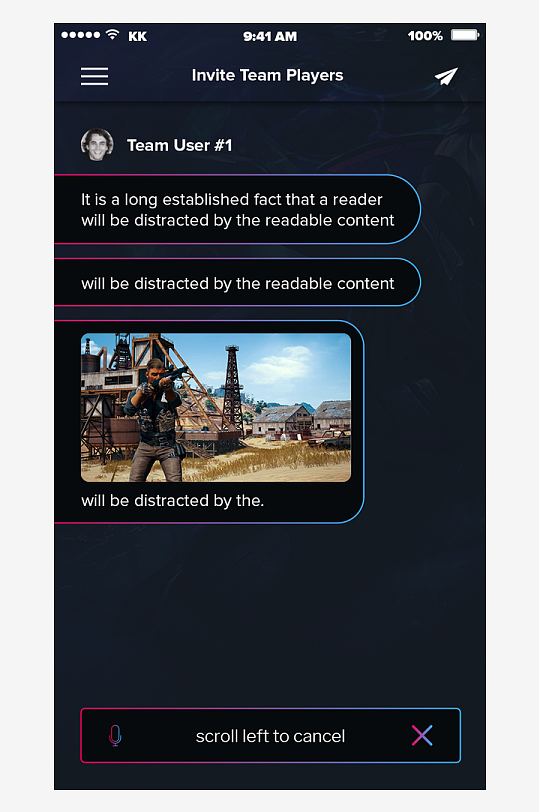 创意大气UI界面设计模板-众图网