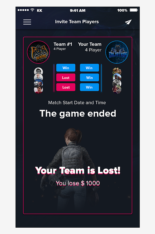 创意大气UI界面设计模板-众图网