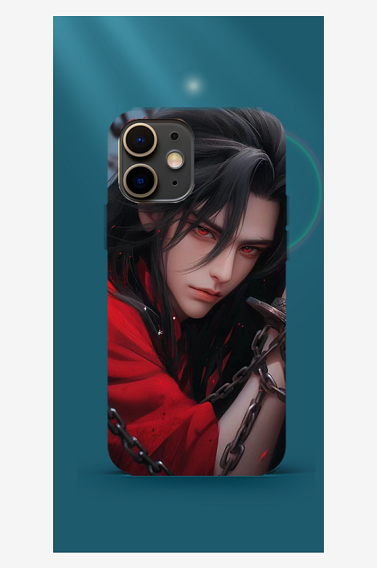 古风人物手机壳设计-众图网