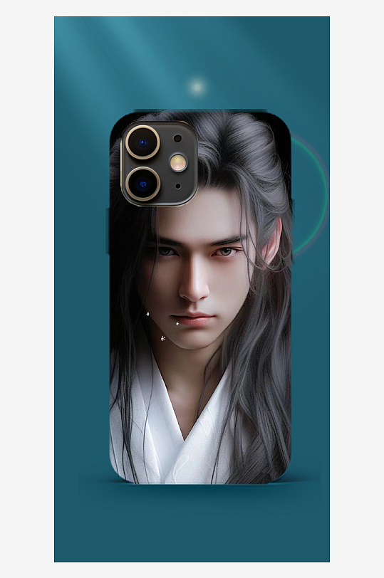 古风人物手机壳设计-众图网