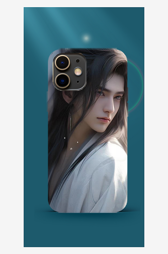 古风人物氛围手机壳设计-众图网