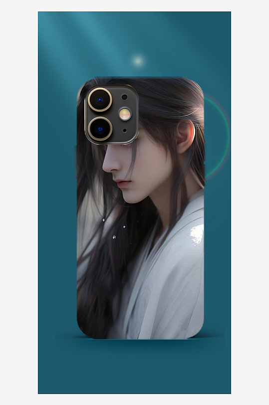 古风人物氛围手机壳设计-众图网