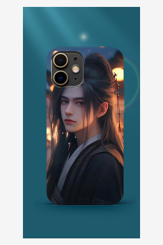 古风人物氛围手机壳设计-众图网