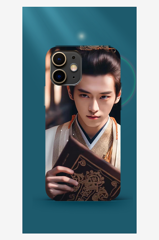 古风人物氛围手机壳设计-众图网