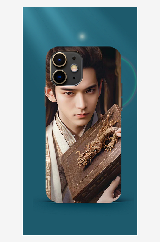 古风人物氛围手机壳设计-众图网