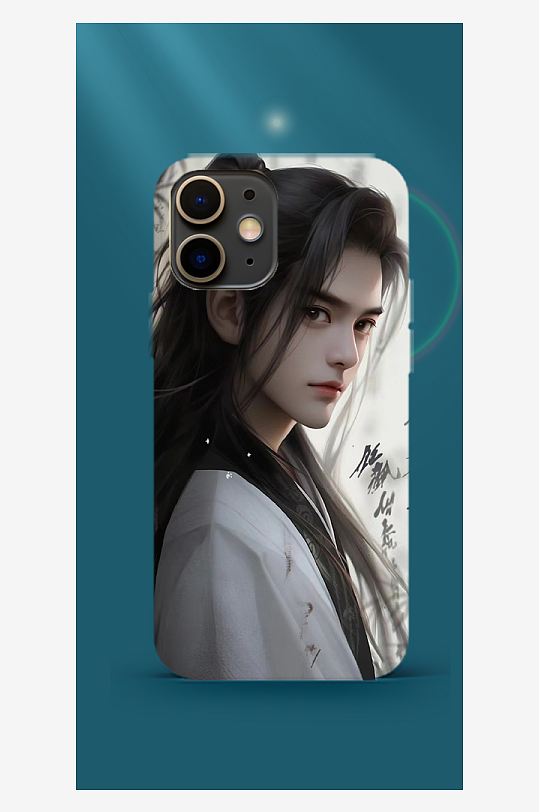古风人物氛围手机壳设计-众图网