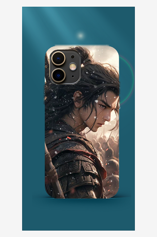 古风人物手机壳设计-众图网