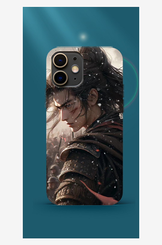 古风人物手机壳设计-众图网