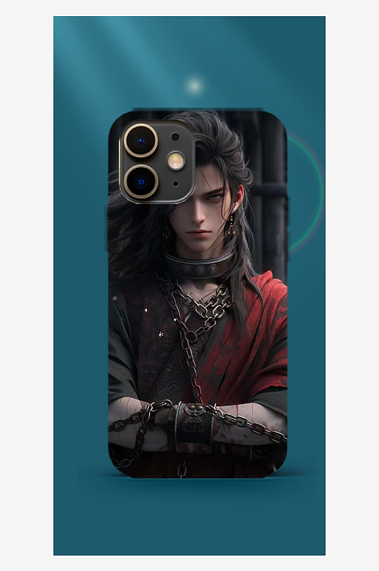 古风人物手机壳设计-众图网