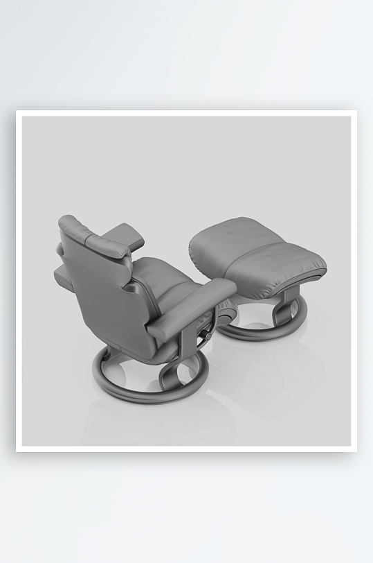 单人椅子设计模型-众图网