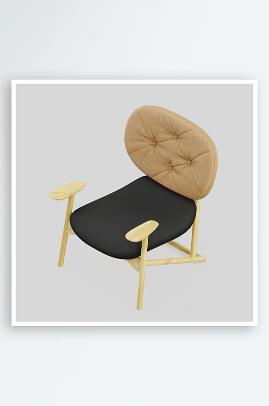 单人椅子设计模型-众图网