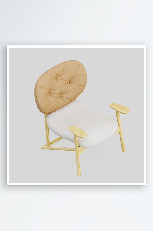 单人椅子设计模型-众图网