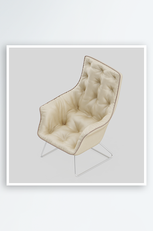 单人椅子设计模型-众图网