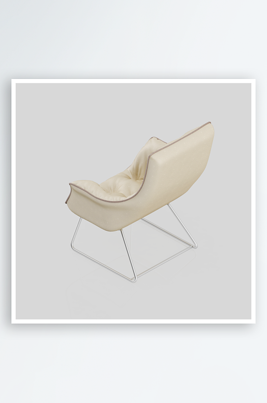 单人椅子设计模型-众图网