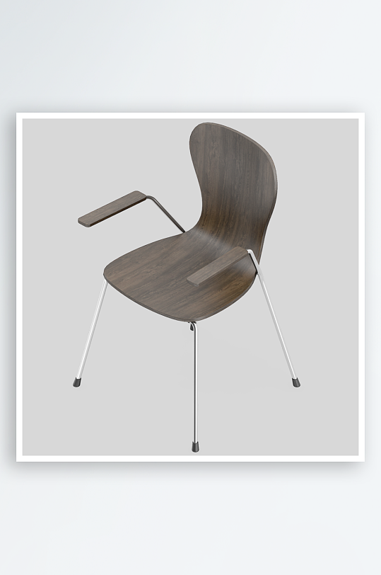 单人椅子设计模型2-众图网