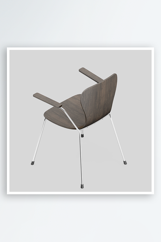 单人椅子设计模型2-众图网