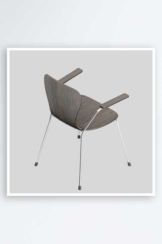 单人椅子设计模型2-众图网