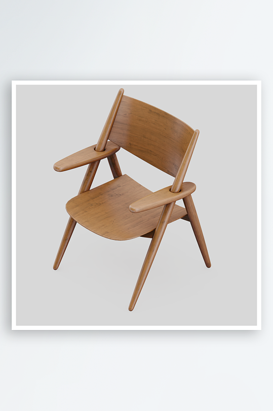 单人椅子设计模型3-众图网