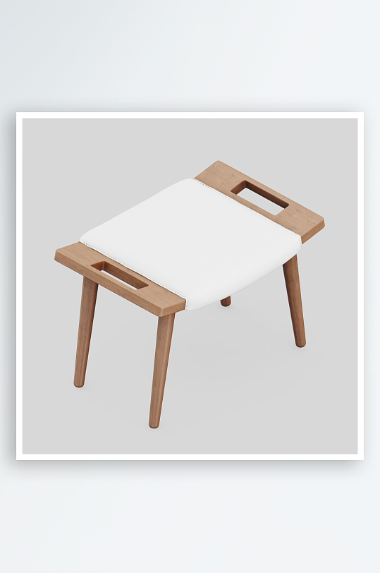 单人椅子设计模型3-众图网