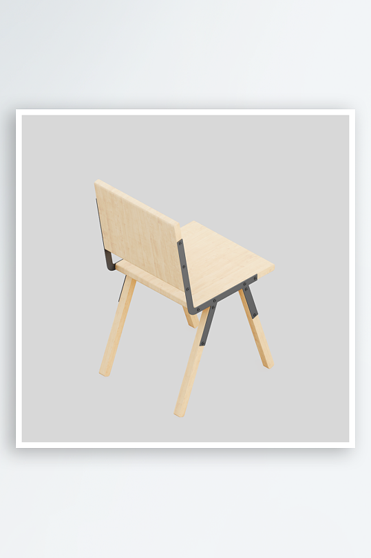 单人椅子设计模型3-众图网