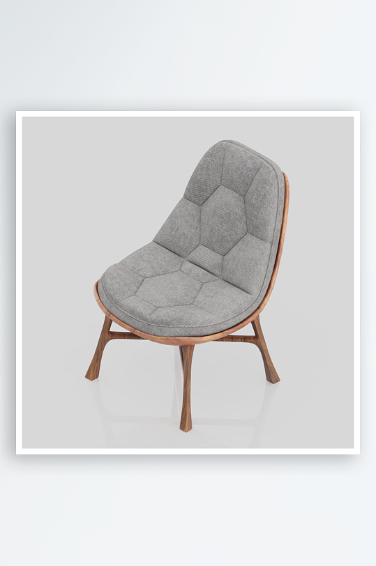 单人椅子设计模型3-众图网