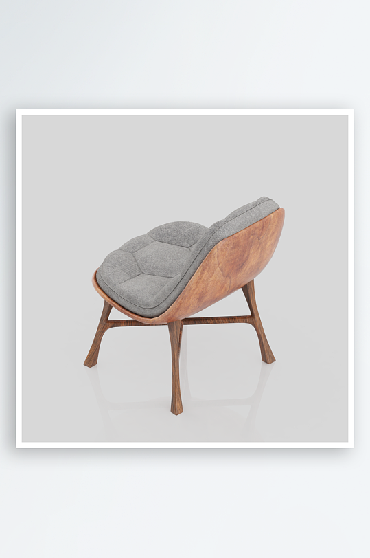 单人椅子设计模型3-众图网