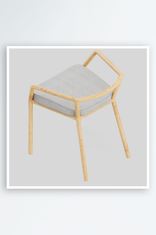 单人椅子设计模型4-众图网