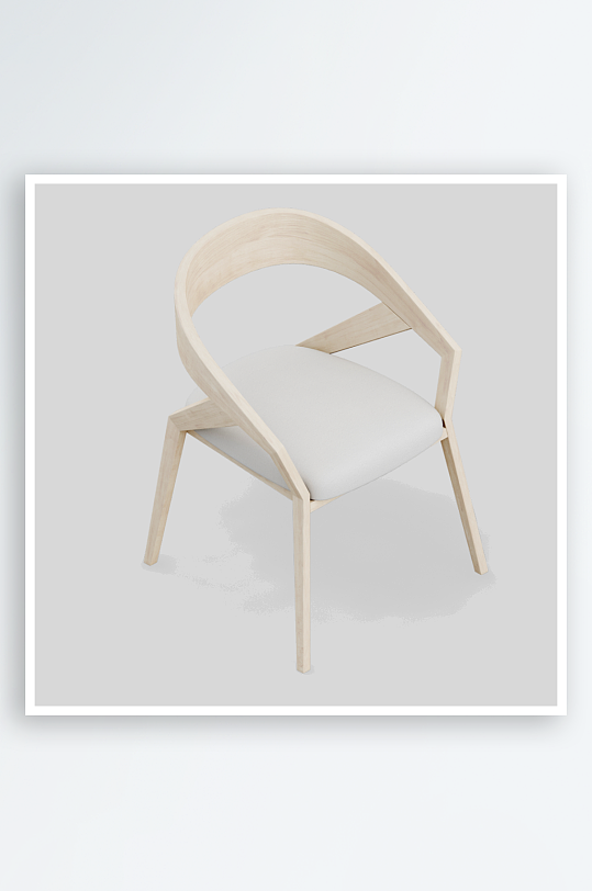 单人椅子设计模型4-众图网