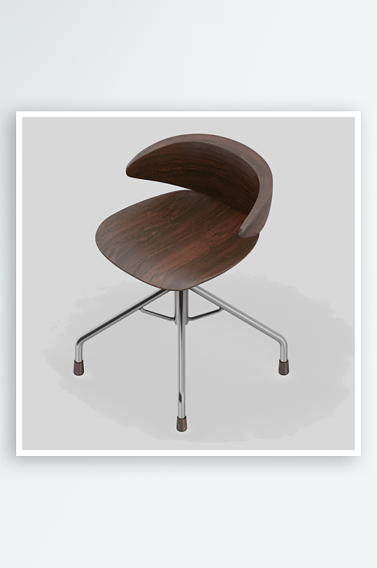 单人椅子设计模型4-众图网