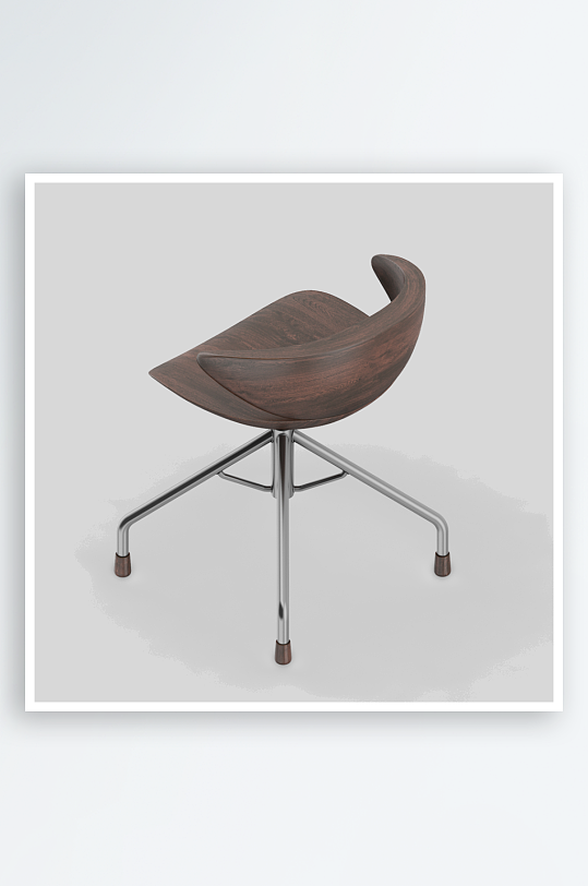 单人椅子设计模型4-众图网