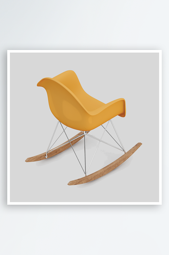 单人椅子设计模型5-众图网