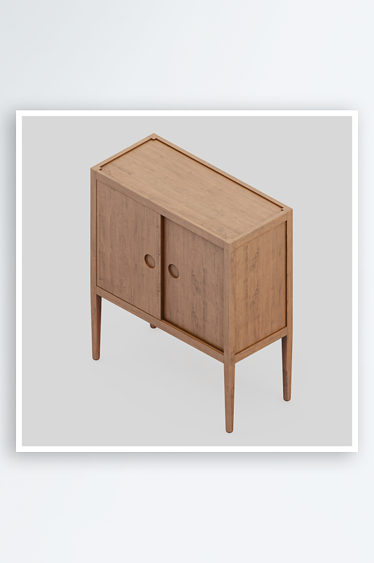 桌子柜子设计模型-众图网