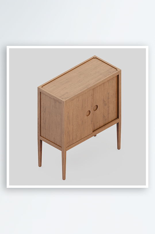 桌子柜子设计模型-众图网