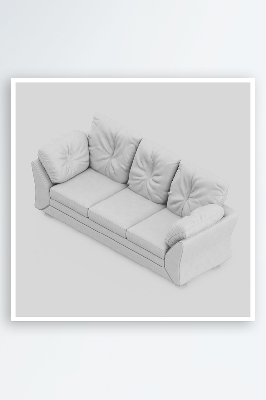 沙发设计模型家具6-众图网