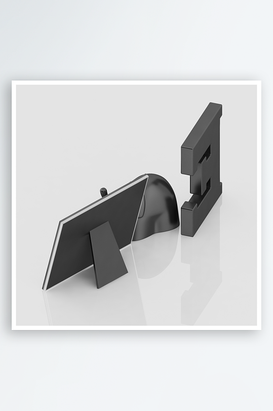 相框办公室用品设计模型-众图网