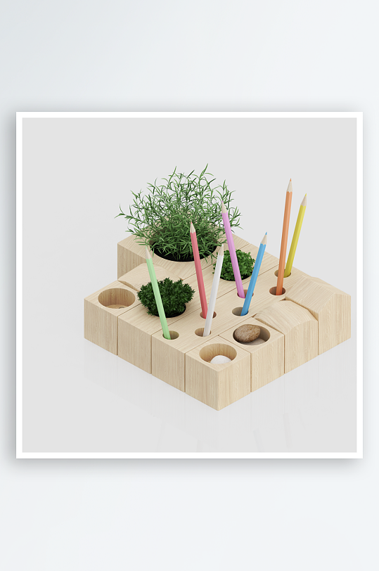 办公室办公用品合集-众图网