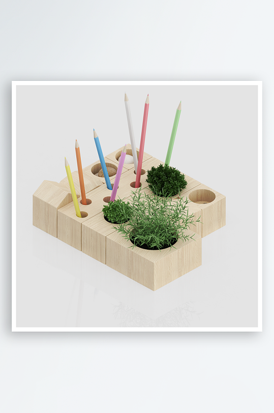 办公室办公用品设计-众图网