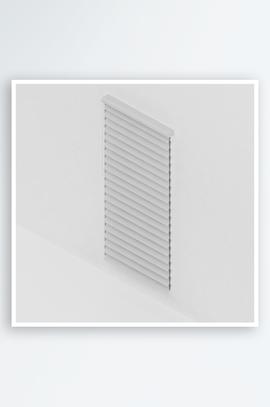 百叶窗办公室用品设计模型-众图网