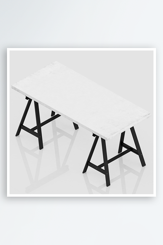 课桌办公室用品设计模型-众图网