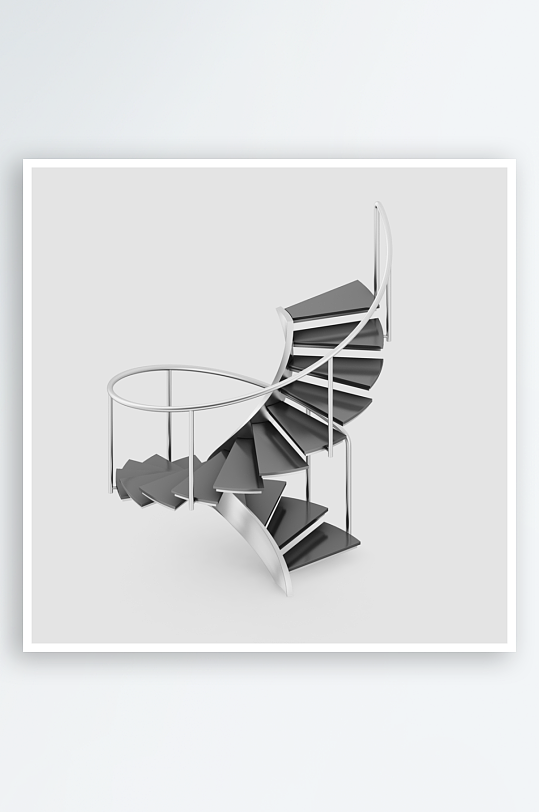 楼梯窗办公室用品设计模型-众图网