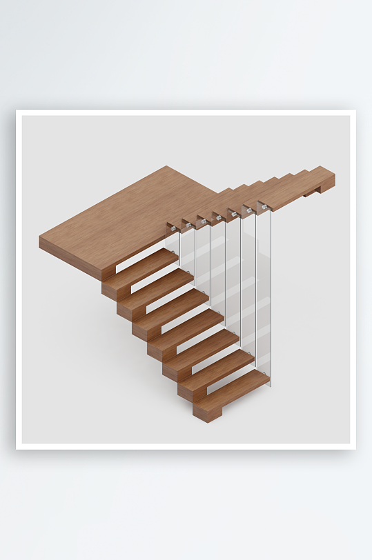 楼梯窗办公室用品设计模型-众图网